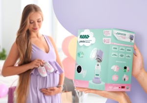 Neno Presto – Pompa de sân fără fir cu trei faze - Img 1