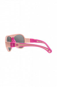 Ochelari de soare pentru copii MOKKI Click & Change, protectie UV, roz, 2-5 ani, set 2 perechi