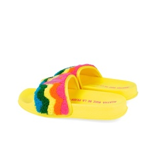 Papuci amarillo multicolori pentru copii, Agatha Ruiz de la Prada - Img 3