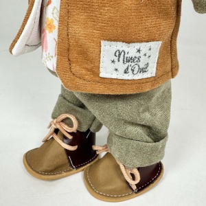 Papusa Nines D'Onil, Colectia Little Mio, Afro, 23 cm - Img 4