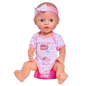 Papusa Simba New Born Baby 38 cm Bebe cu olita si accesorii - Img 4