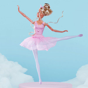 Papusa Simba Steffi Love Dancing Ballerinas 29 cm cu figurina - Img 7