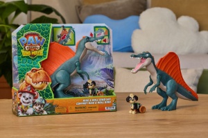 PATRULA CATELUSILOR FILMUL CU DINOZAURI SET DE JOACA DINO RISE AND ROLL CU FIGURINA - Img 2