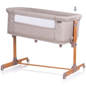 Patut Co-Sleeper si Tarc Chipolino Mommy 'n Me beige wood - Img 5