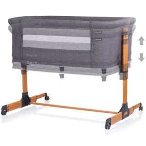 Patut Co-Sleeper si Tarc Chipolino Mommy 'n Me graphite wood - Img 4