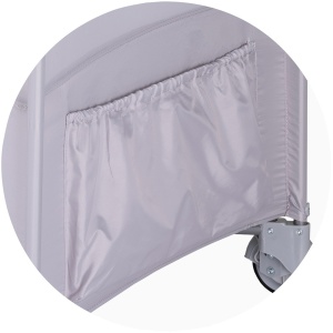 Patut pliabil Chipolino Relax cloud cu laterala culisanta - Img 5