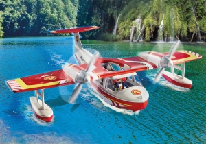 Playmobil-AVION ANTINCENDIU CU FUNCTIE DE STINGERE - Img 10
