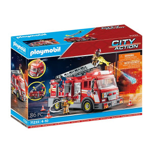 Playmobil - Camion De Pompieri Us - Img 1