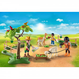 Playmobil - La Plimbare Cu Alpaca - Img 2