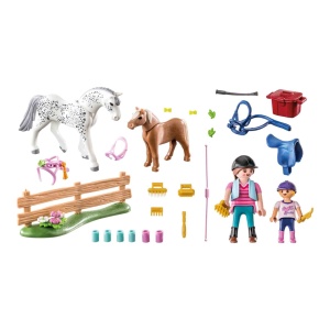Playmobil - Set Copii Si Caluti - Img 3