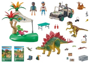 Playmobil-TABARA DE CERCETARE CU DINOZAURI - Img 2
