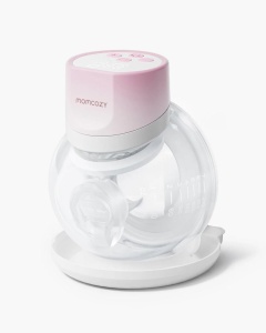 Pompa de san Momcozy Hands-free S12 Pro Roz - Img 1