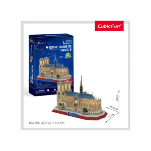 PUZZLE 3D LED NOTE DAME 149 PIESE