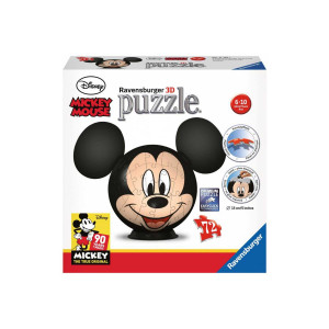 Puzzle 3D Mickey Mouse, 72 Piese - Img 2