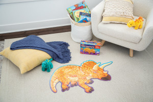 Puzzle de podea in forma de triceratop, Triceratops Floor Puzzle - Img 4
