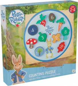 Puzzle Peter Rabbit™ cu numere, Orange Tree Toys - Img 1