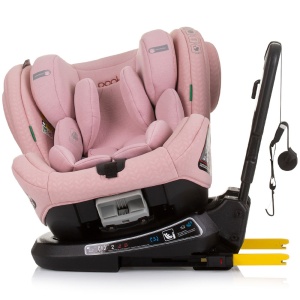 Scaun auto Chipolino Peak I-Size 40-150 cm flamingo cu sistem Isofix - Img 5