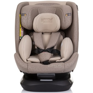 Scaun auto Chipolino Supreme I-Size 40-150 cm cu sistem Isofix macadamia - Img 2