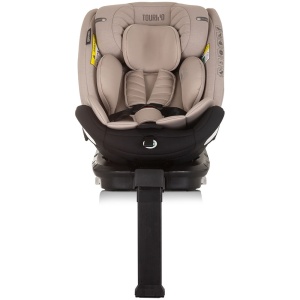 Scaun auto Chipolino Tourino I-Size 40-150 cm macadamia cu sistem Isofix - Img 3