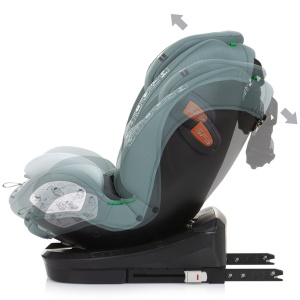Scaun auto Chipolino Volare I-Size 40-150 cm pastel green cu sistem Isofix - Img 5