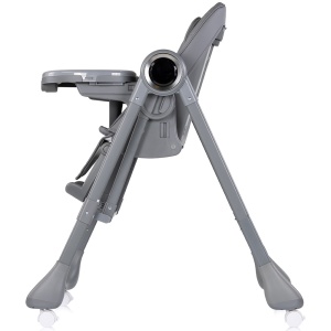 Scaun de masa si leagan electric Chipolino Master Class 2 in 1 charcoal - Img 4