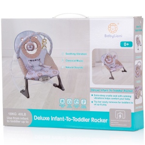 Scaunel balansoar Chipolino Melody beige - Img 5