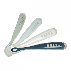 Set 4 lingurite ergonomice silicon Storm