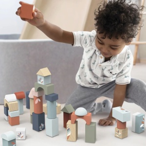 Set 50 cuburi de construit, Speedy Monkey - Img 2