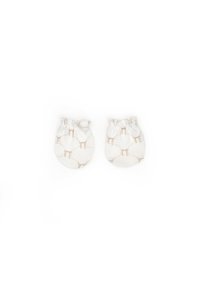 Set de 10 piese pentru nou nascut, Bow, stone, 100% bumbac organic, BabyCosy - Img 11