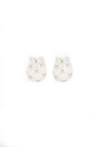 Set de 5 piese pentru nou nascut, Bow, powder, BabyCosy - Img 8