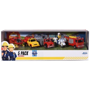 Set Jada Toys Fireman Sam 5 Pack cu 4 masinute,1 elicopter si 1 figurina - Img 7