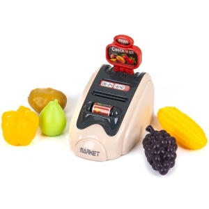 Set jucarie Chipolino Cash Register cu lumini, sunete si 24 accesorii - Img 5