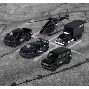 Set Majorette SWAT cu 5 vehicule - Img 4