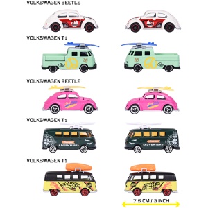Set Majorette Volkswagen cu 5 masinute - Img 3