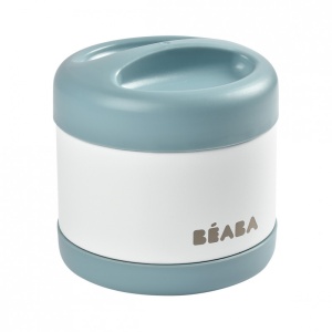 Termos alimente Beaba Thermo-Portion 500 ml White Blue