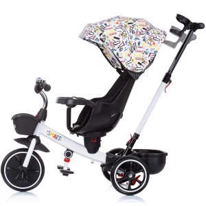 Tricicleta Chipolino Smart cu sezut reversibil white - Img 2