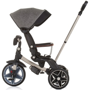 Tricicleta cu copertina si sezut reversibil Chipolino Derby granite - Img 6