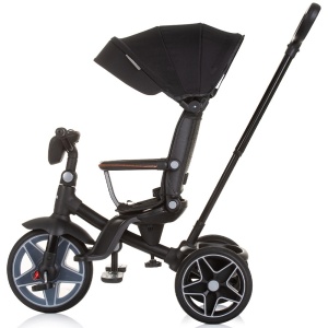 Tricicleta cu copertina si sezut reversibil Chipolino Derby obsidian - Img 3