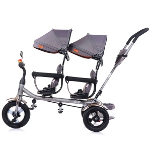 Tricicleta gemeni Chipolino 2Play platinum - Img 2