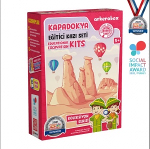 Arkerobox - Set arheologic educational si puzzle 3D, Cappadocia