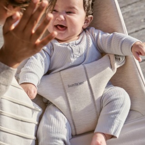 BabyBjorn - Balansoar Bliss Light Beige, 3D Jersey - Img 3