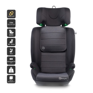 BabyGo - Scaun auto SafeChild2 Grey, 100-150 cm, certificat R129