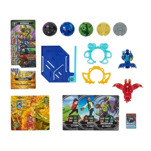 BAKUGAN SET DE LUPTA NILLIOUS, MANTID, BRUISER, OCTOGAN SI TROX - Img 9