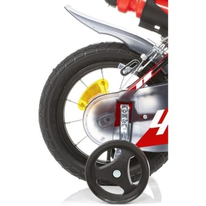 Bicicleta copii Dino Bikes 12" 412 rosu - Img 4