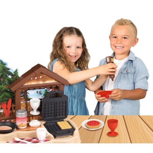 Bucatarie Smoby Gourmand Chalet cu accesorii - Img 9