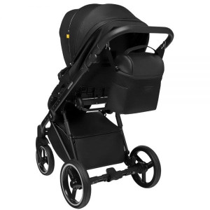 Carucior 2 in 1 Skiddou Oslo+, Onyx, Negru