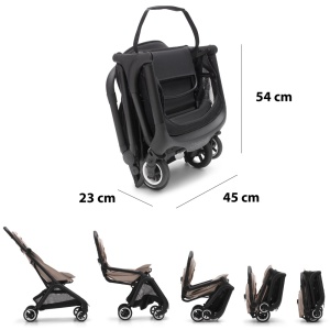 Carucior Bugaboo Butterfly Black Desert Taupe - Img 4