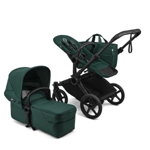 Carucior Bugaboo Donkey 6 Complete Black Green - Img 2