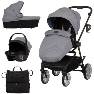 Carucior Chipolino Linea 3 in 1 ash grey - Img 1