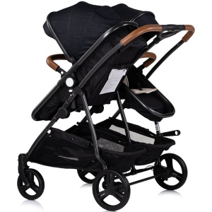 Carucior gemeni Chipolino Duo Smart 3 in 1 blackberry - Img 4